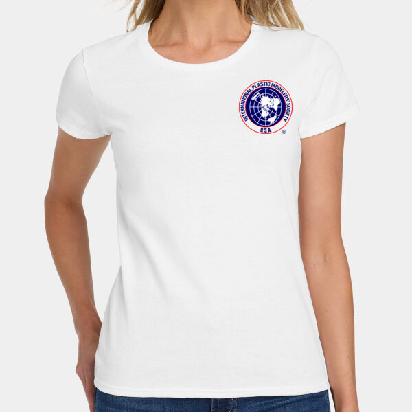 Ladies Embroidered Short Sleeve T-Shirt Thumbnail
